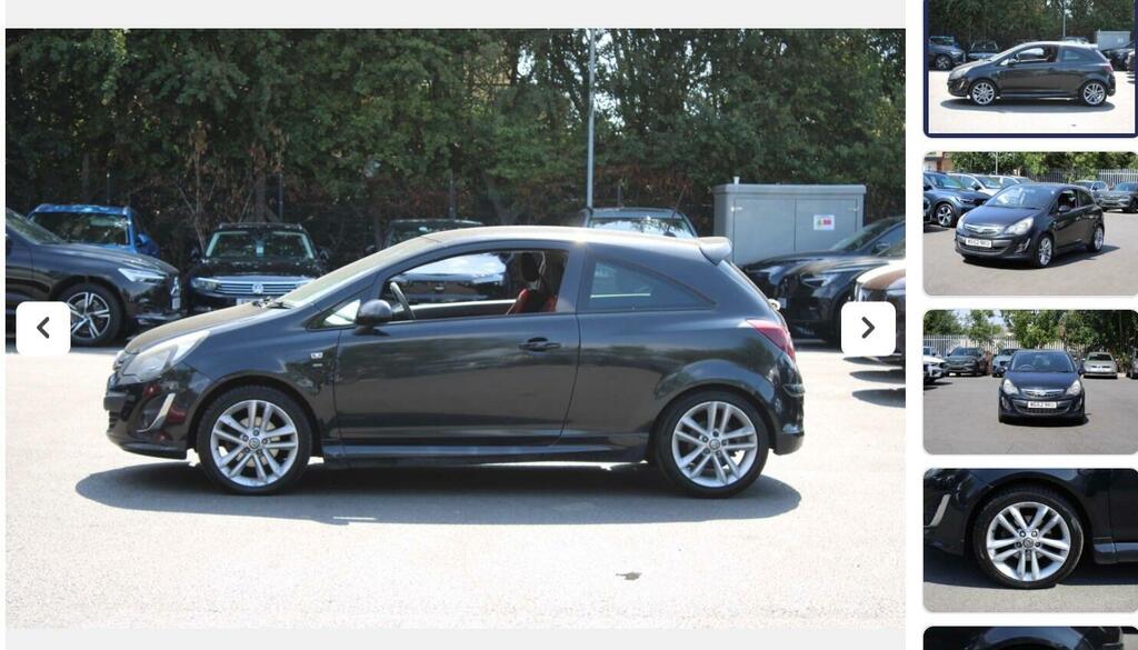 Vauxhall Corsa 1.7 Cdti Ecoflex Sri Euro 5 Black #2