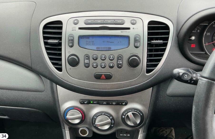Hyundai I10 1.2 Classic Euro 5 White #6