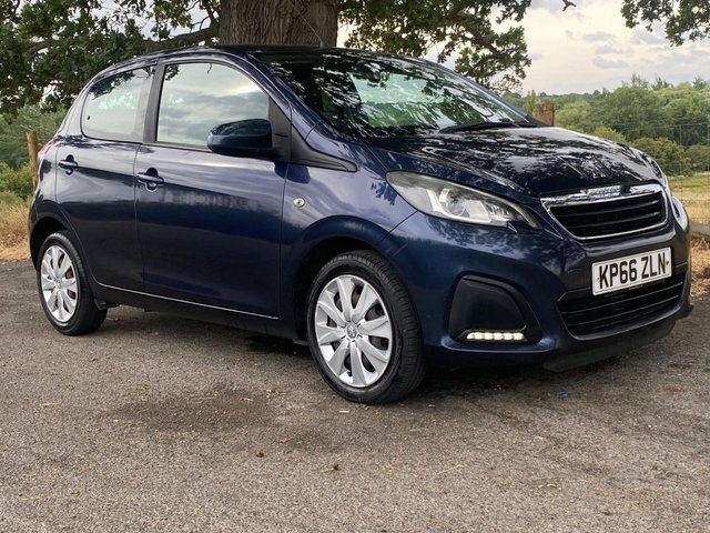 Peugeot 108 2016 1.0 Active Hatchback Euro 6 Blue