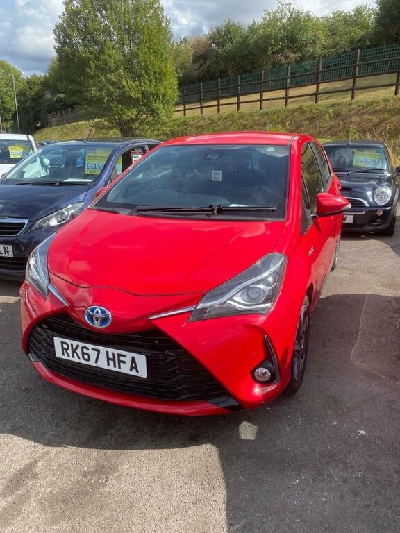Toyota Yaris 2017 1.5 Vvt-h Excel Hatchback Hybrid E Red