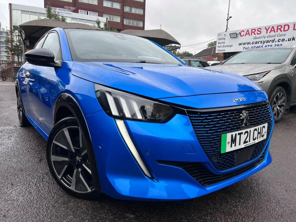 Peugeot e-208 50Kwh Gt Blue