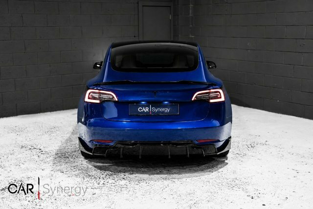 Tesla Model 3 Motor Performance Saloon GF71WFB Blue #6