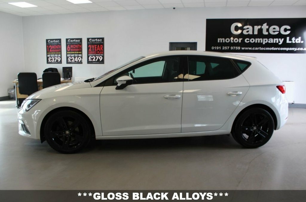 Seat Leon 1.5L Fr DE19WHL White #5