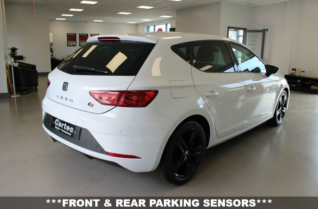 Seat Leon 1.5L Fr DE19WHL White #6