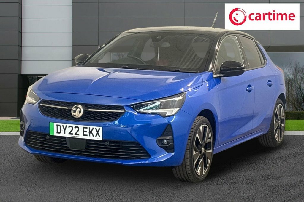 Vauxhall Corsa-e Hatchback DY22EKX Blue #6
