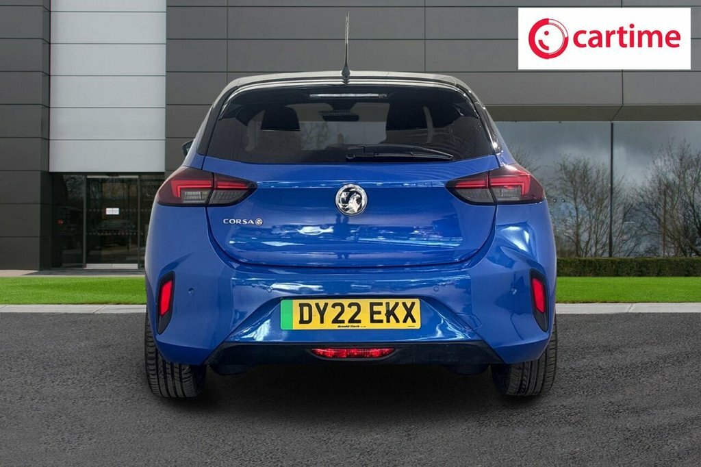 Vauxhall Corsa-e Hatchback DY22EKX Blue #5
