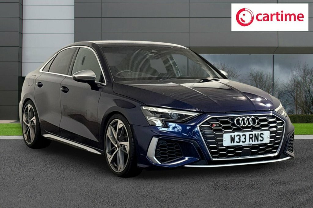 Audi S3 Saloon Blue