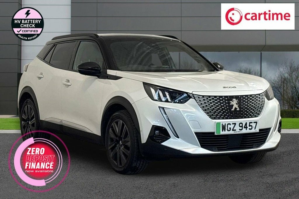Peugeot e-2008 Suv WGZ9457 White