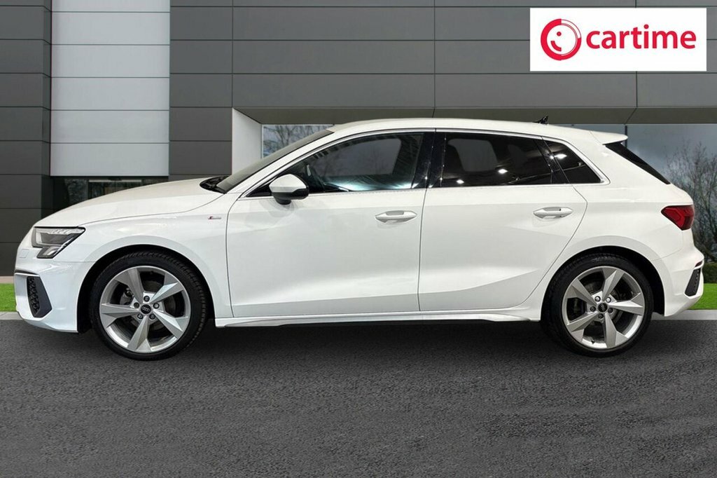 Audi A3 1L S Line White #3