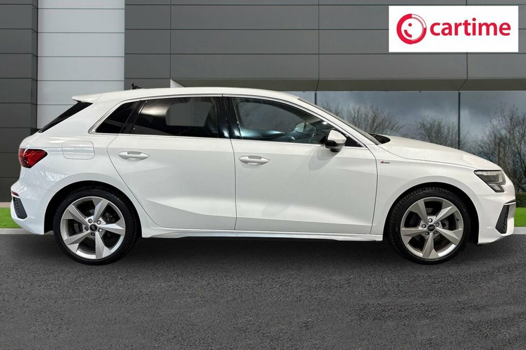 Audi A3 1L S Line White #2