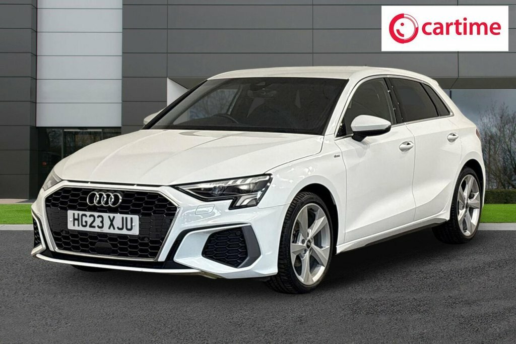 Audi A3 1L S Line White #6