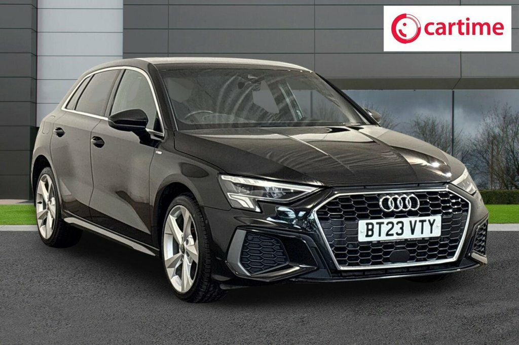 Audi A3 1L S Line BT23VTY Black