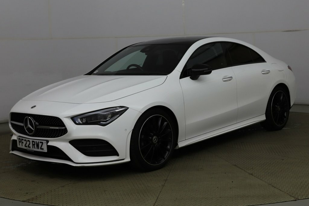 Mercedes-Benz CLA Class 1.3L Amg Line Night Edition PF22RWZ White #2