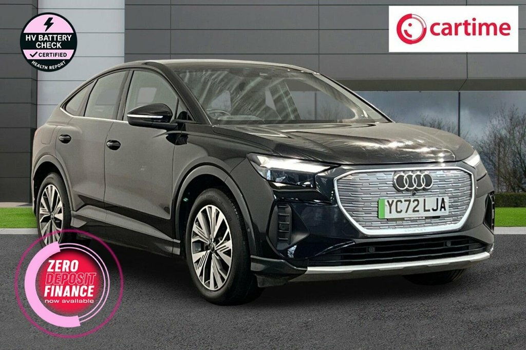 Audi Q4 E Tron Suv Black