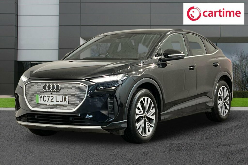Audi Q4 E Tron Suv Black #5