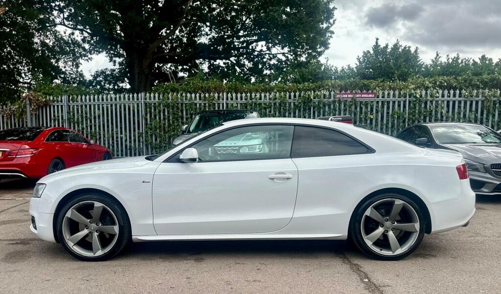 Audi A5 3.0 Tdi V6 Black Edition S Tronic Quattro Euro 5 2 White #5