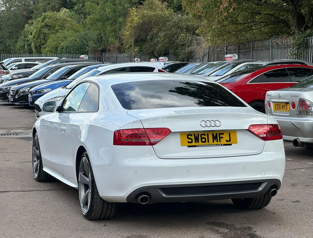 Audi A5 3.0 Tdi V6 Black Edition S Tronic Quattro Euro 5 2 White #6