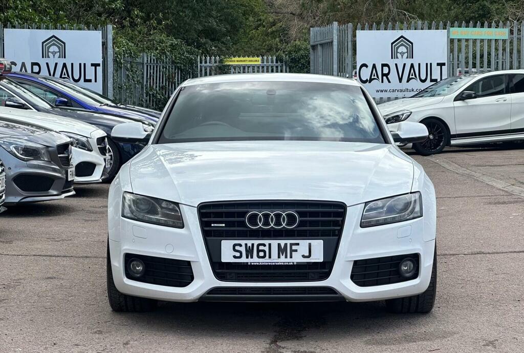 Audi A5 3.0 Tdi V6 Black Edition S Tronic Quattro Euro 5 2 White #2