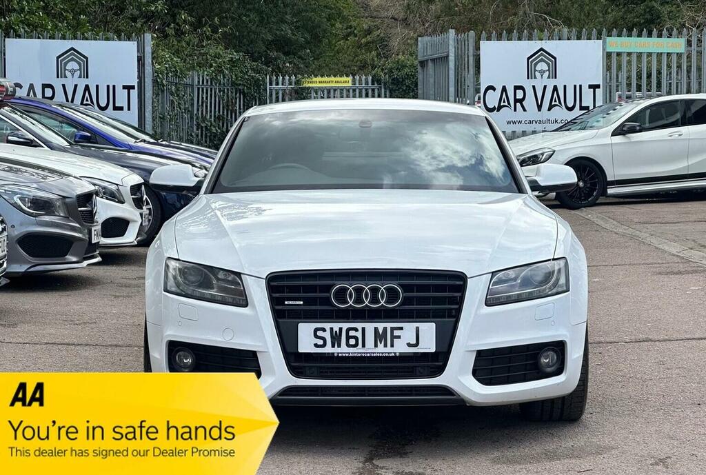 Audi A5 3.0 Tdi V6 Black Edition S Tronic Quattro Euro 5 2 White #3