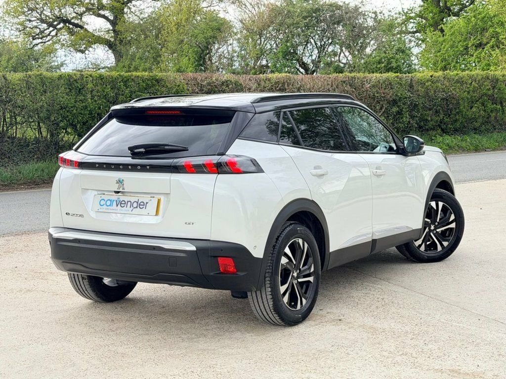 Peugeot e-2008 Suv EX71WXE White #4