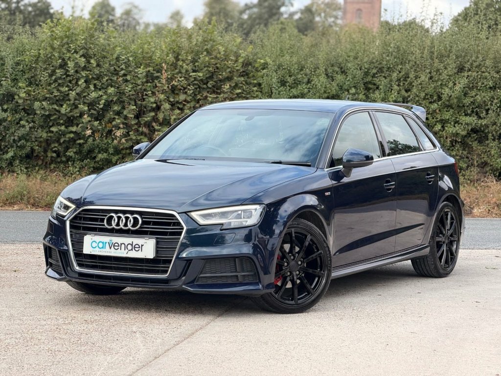 Audi A3 A3 Sportback S Line Tfsi EO67SXH Blue #2