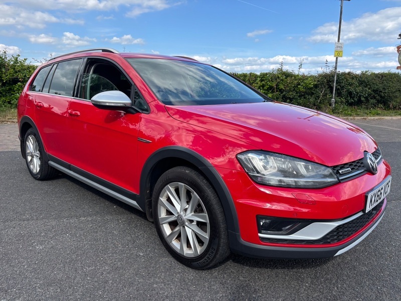 Volkswagen Golf Alltrack Tdi Bluemotion Tech 4Motion Red #6