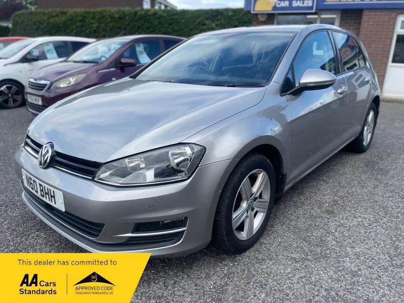 Volkswagen Golf Match Tdi Bluemotion Technology Silver