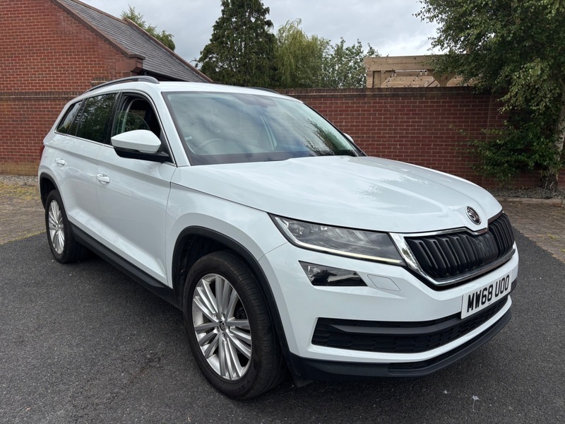 Skoda Kodiaq Se L Tdi 4X4 White #3