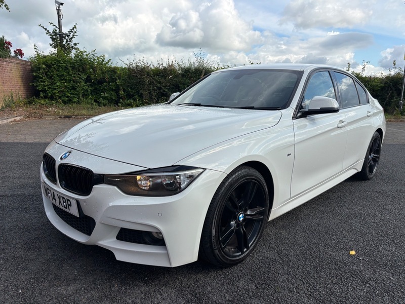 BMW 3 Series 330D M Sport White #2
