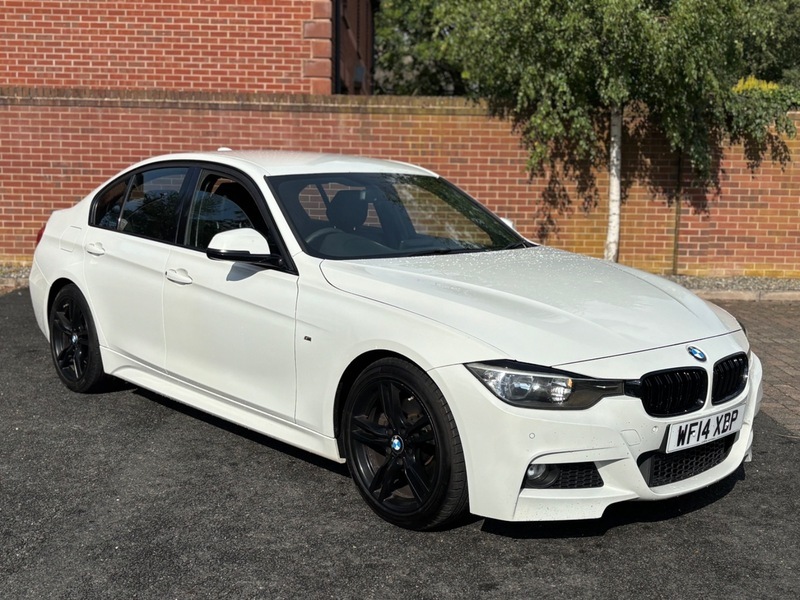 BMW 3 Series 330D M Sport White #4