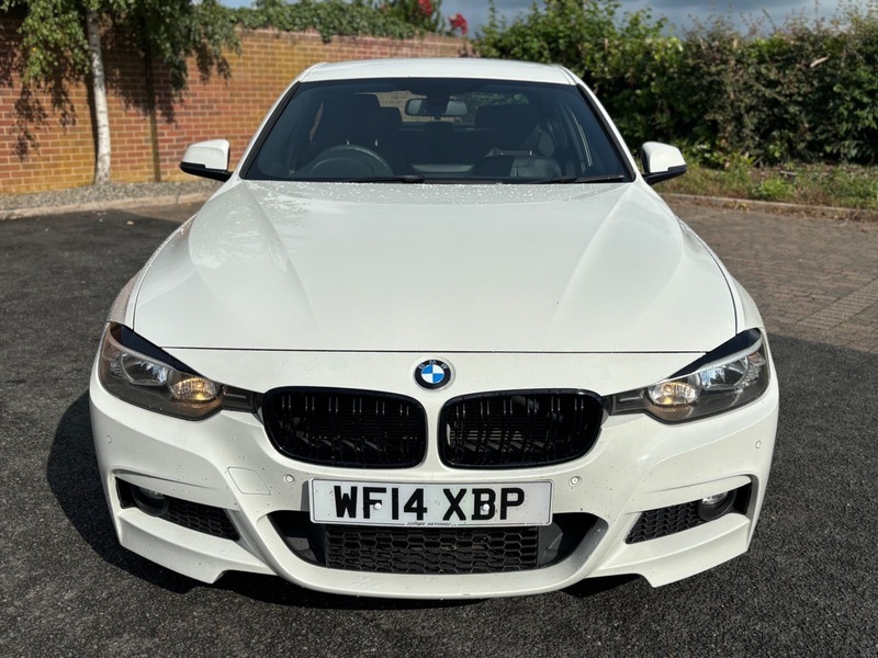 BMW 3 Series 330D M Sport White #3