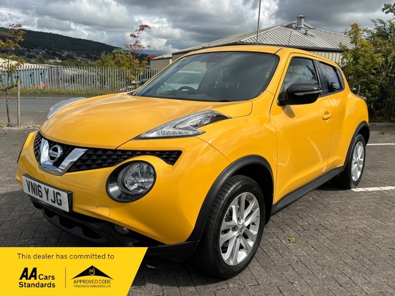 Nissan Juke N-connecta Dci Yellow