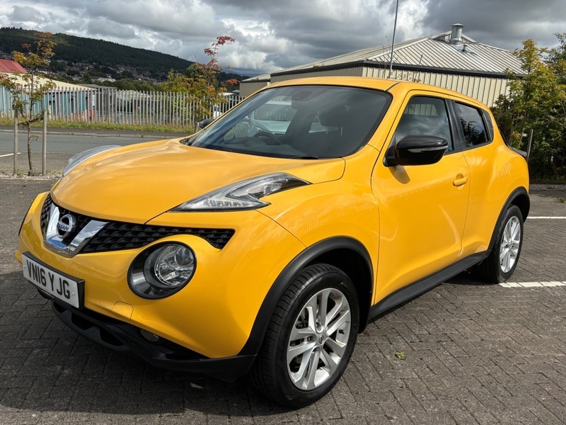 Nissan Juke N-connecta Dci Yellow #2