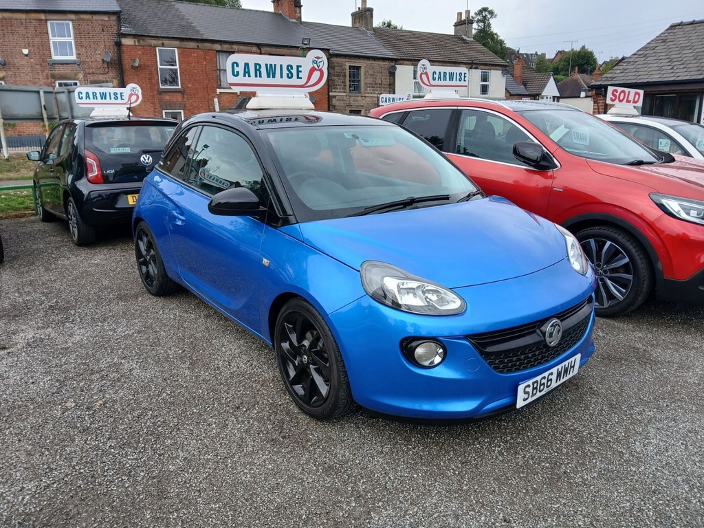 Vauxhall Adam 1.2I Energised Blue