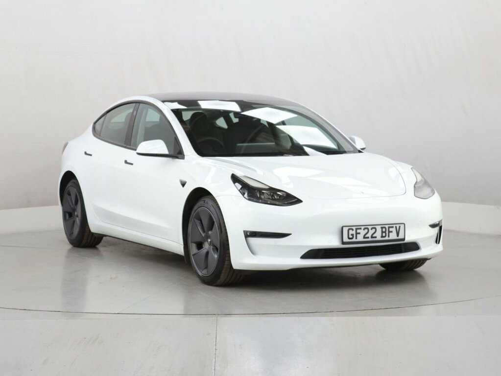 Tesla Model 3 Saloon GF22BFV White #3