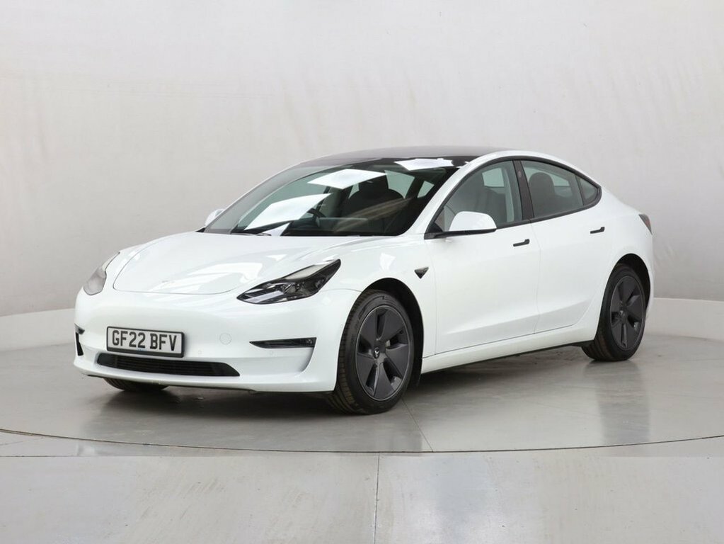 Tesla Model 3 Saloon GF22BFV White #5