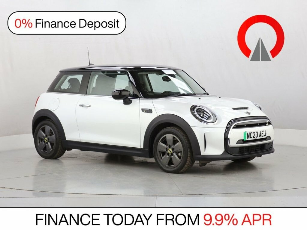 Mini Electric Hatchback White