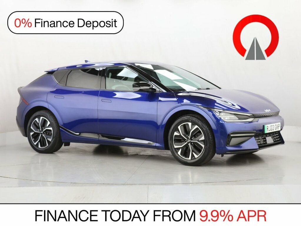Kia EV6 Hatchback RJ22GKP Blue