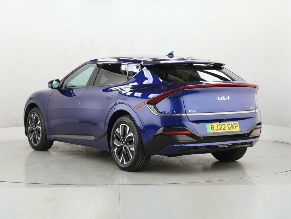 Kia EV6 Hatchback RJ22GKP Blue #6