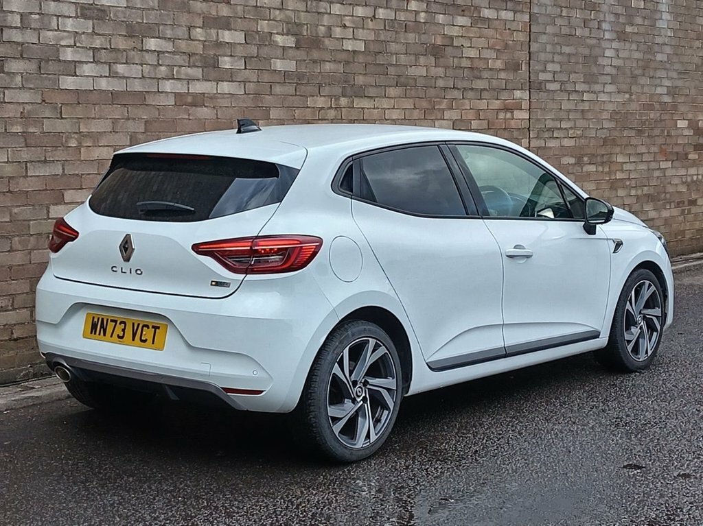 Renault Clio 1L Rs Line WN73VCT White #3