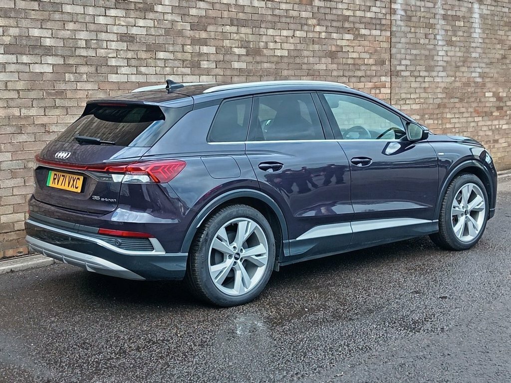 Audi Q4 E Tron Suv RV71VXC Purple #3