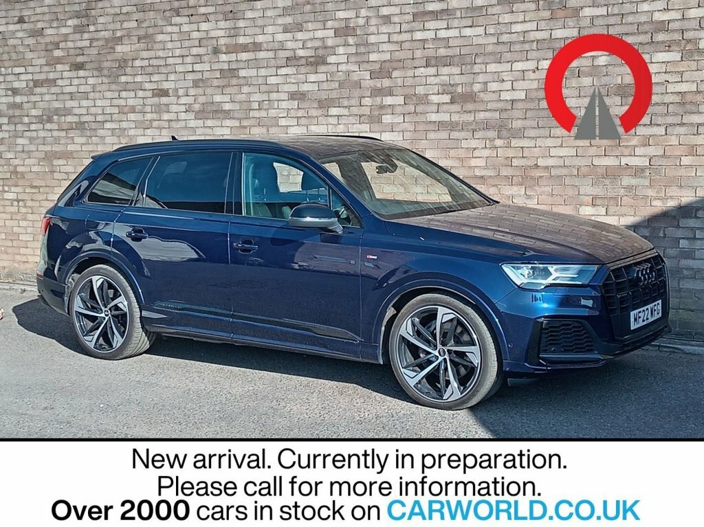 Audi Q7 3L Black Edition Blue