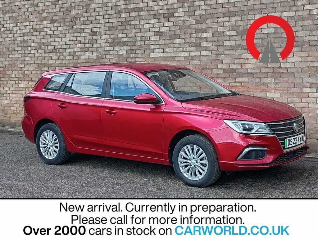 MG MG5 Estate Red