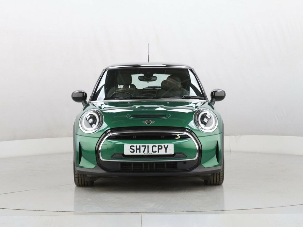 Mini Electric Hatchback Green #3