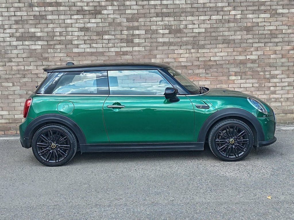Mini Electric Hatchback Green #2
