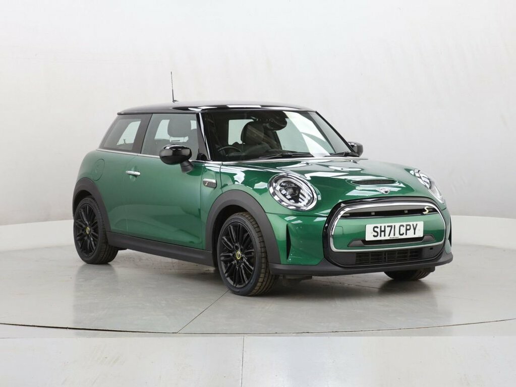 Mini Electric Hatchback Green #2