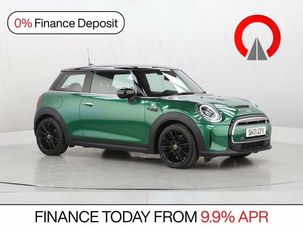 Mini Electric Hatchback Green