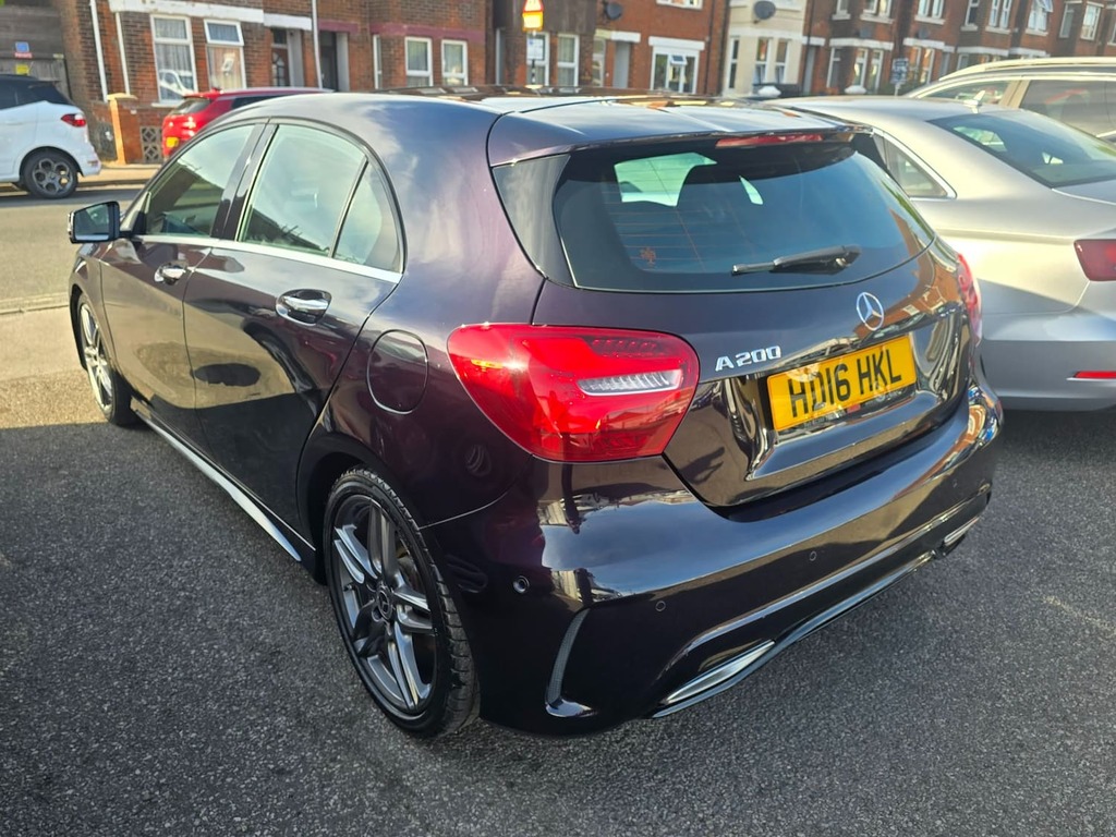 Mercedes-Benz A Class A200 Amg Line Premium Plus HD16HKL Purple #6