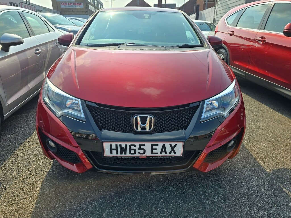 Honda Civic 1.6 I-dtec Sport Red #2