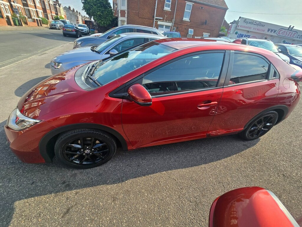 Honda Civic 1.6 I-dtec Sport Red #4